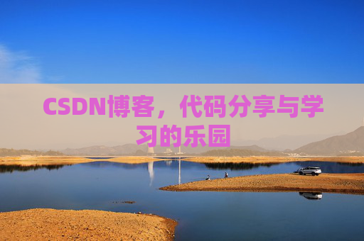 CSDN博客,代码分享与学习的乐园